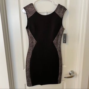 BCX medium Black and gold dress